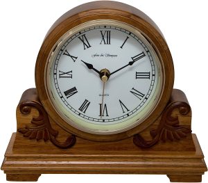 Fox and Simpson Buckingham Oak Mantel Clock