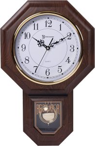 Schoolhouse Pendulum Wall Clock