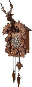 Large Handcrafted Wood Clock