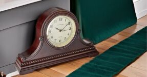 Black Mantel Clocks