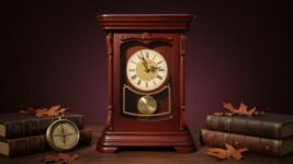 Gold Mantel Clocks