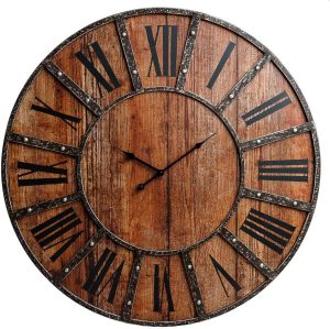 Rustic wall clocks