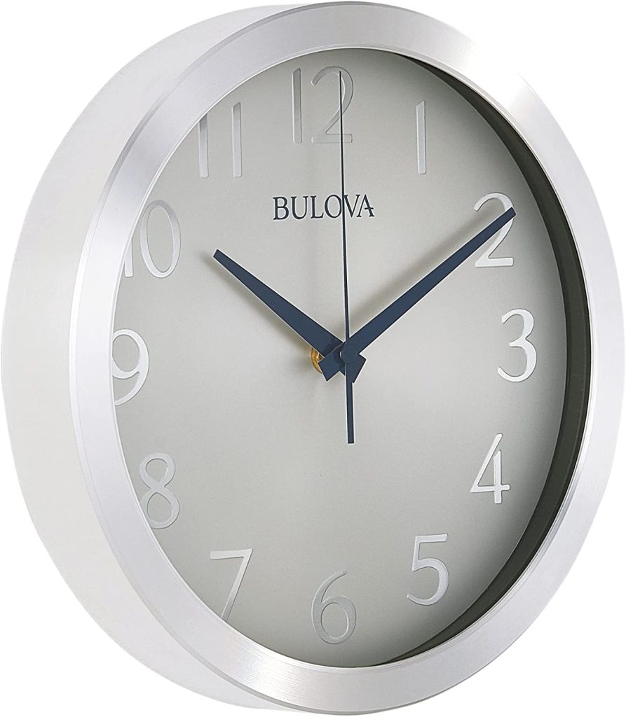 Winston Silver Wall Clocks 