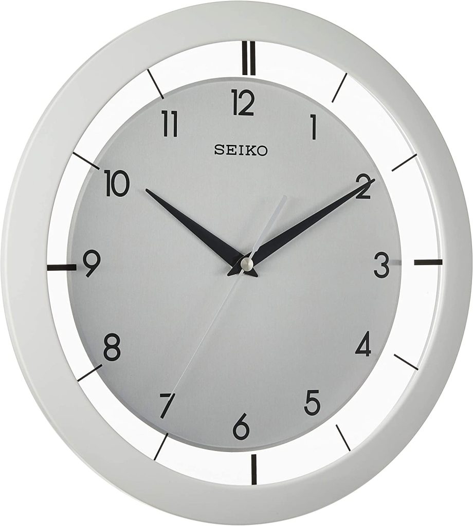 Silver Wall Clocks