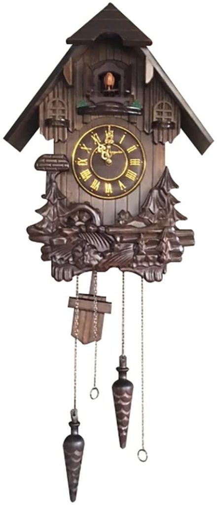 cuckoo clock pendulum hand carved