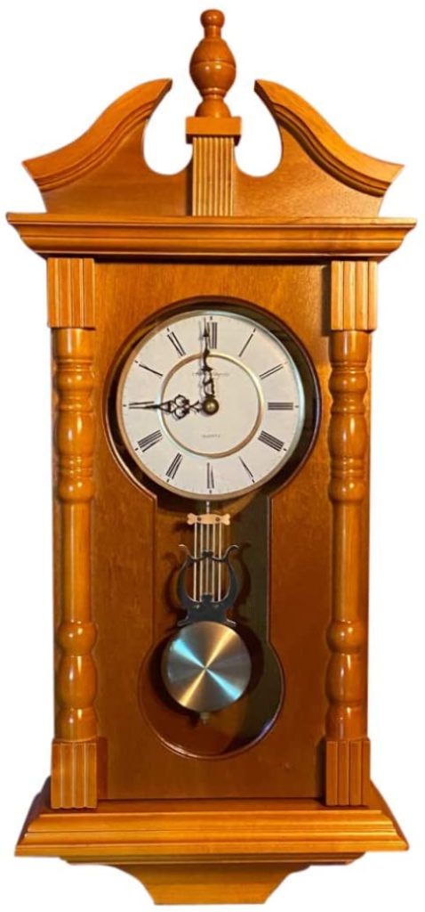 antique wooden wall clocks with pendulum