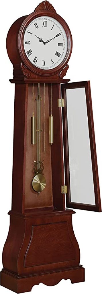 Clock adds an elegant and timeless touch to any home