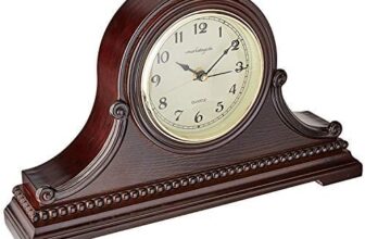 Antique Wooden Mantle Clock