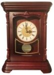 mantel clocks battery operated vintage