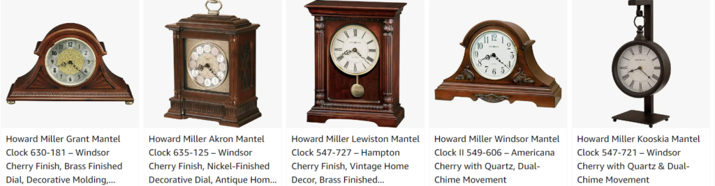 cherry mantel clock - Bestsellers
