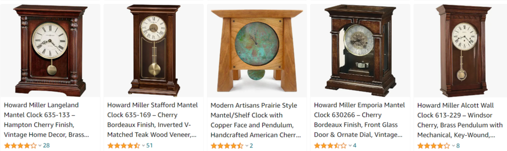 Pendulum Mantel Clocks - Bestsellers