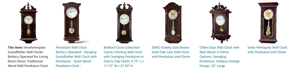 Mission grandfather clocks - Bestsellers