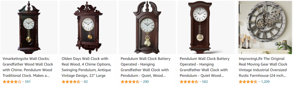 unique grandfather clocks - bestsellers