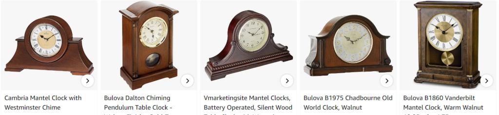 Westminster chime mantle clocks - Bestsellers

