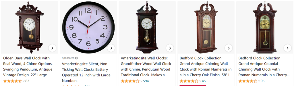 antique grandmother wall clocks - Bestsellers
