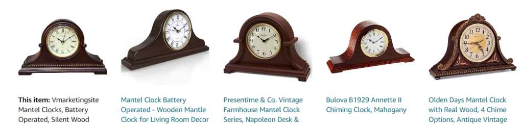 retro mantel clocks - Bestsellers
