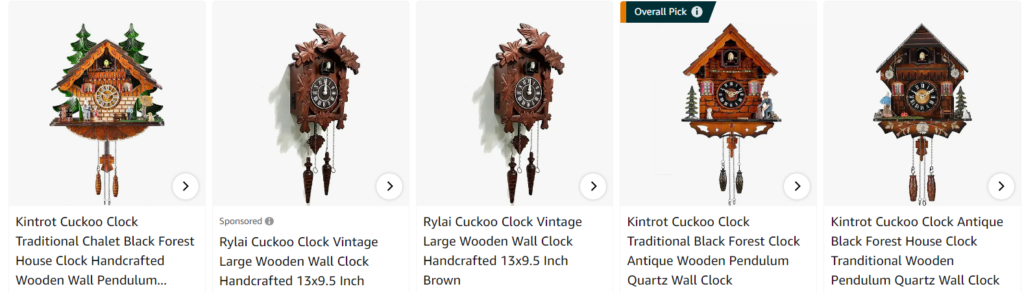 wooden cuckoo clocks - Bestsellers
