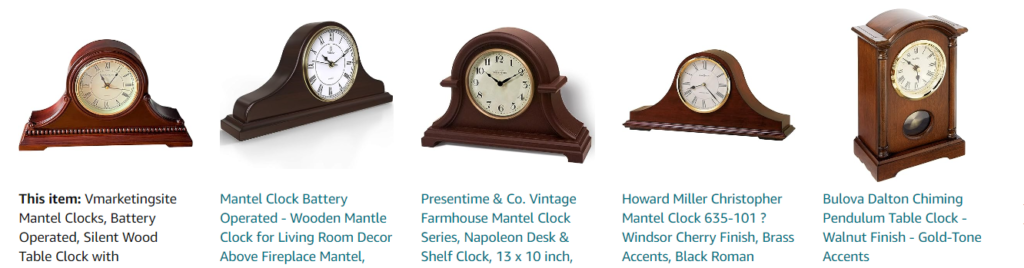 victorian mantel clocks - Bestsellers
