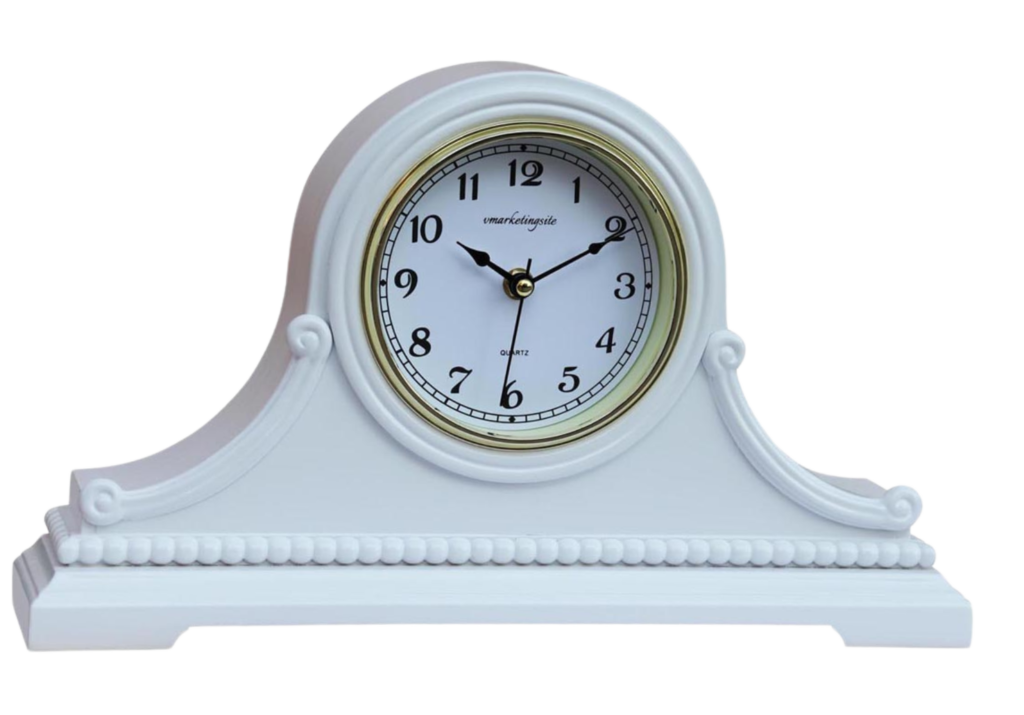 White Mantel Clocks