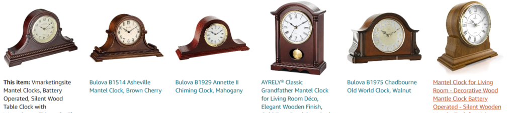 fireplace mantel clocks - Bestsellers
