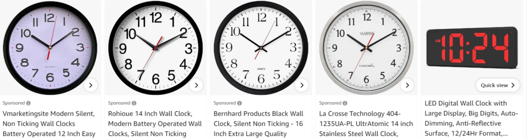 Wall clocks for bedroom - Bestsellers