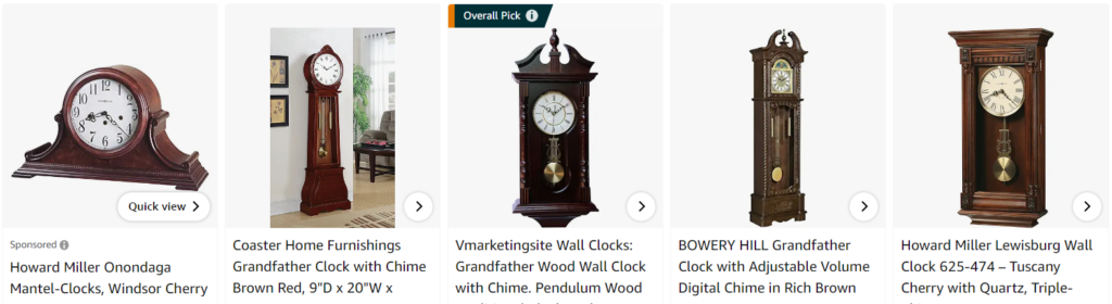 grandfather clocks with chimes - Bestsellers