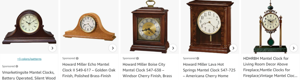 mantel clocks for living room - Bestsellers
