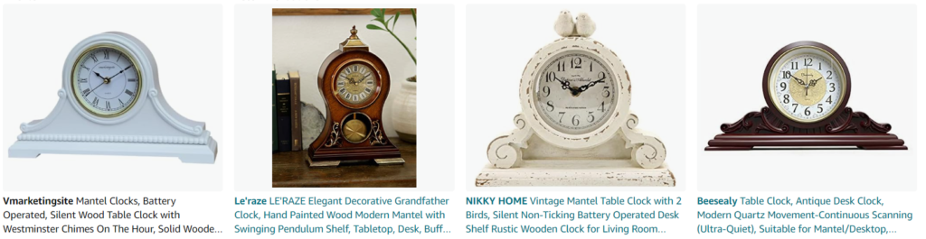 chiming mantel clocks with sound - Bestsellers