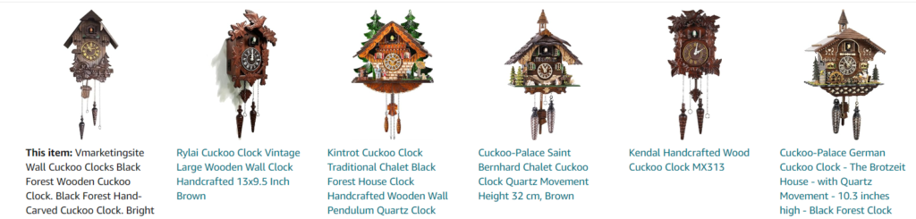 German black forest cuckoo clock - Bestsellers