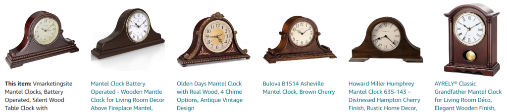 vintage Westminster chime mantel clock - Bestsellers