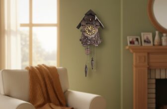 Charming wall cuckoo clock for stylish home décor