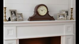 Chic mantel clocks for living room inspiration