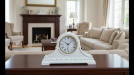 Timeless mantel clocks for living room decor ideas