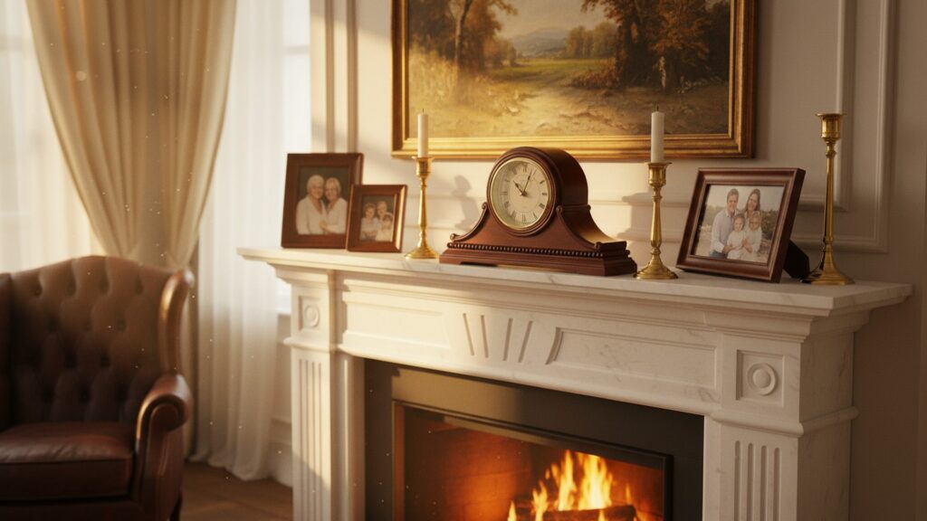Clock For Mantel Over Fireplace