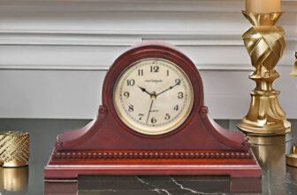 farmhouse mantel clock
