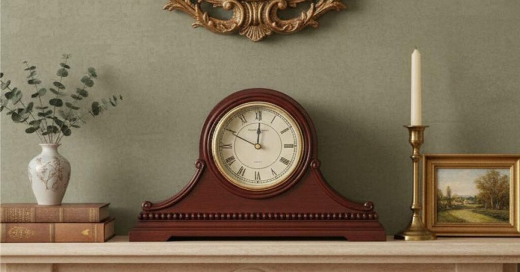 Modern Mantel Clocks for Living Room Accent