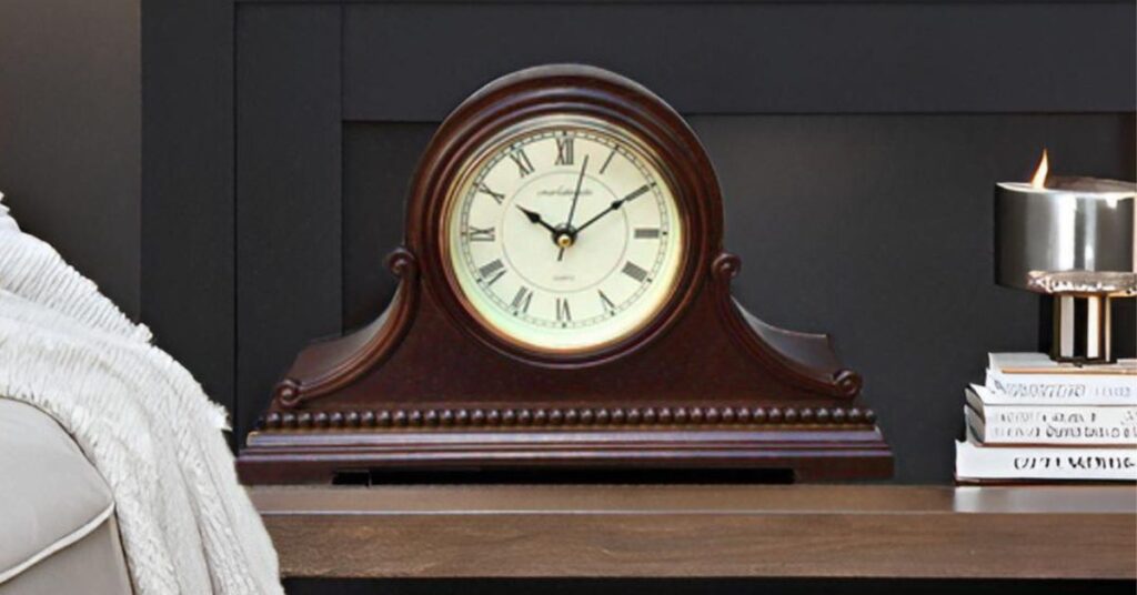 Stylish mantel clocks for living room spaces