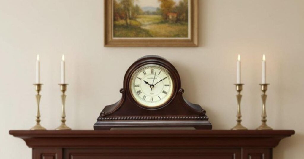 Timeless mantel clocks for living room 