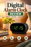 Digital Alarm Clock Review: Simple, Reliable & Easy to Use