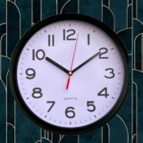 Art Deco Wall Clock Timeless Elegance