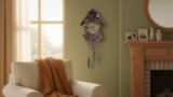 Charming wall cuckoo clock for stylish home décor