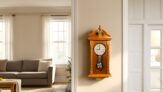Timeless Living Room Decor with a Grandfather Wall Clock