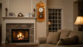 Modern Grandfather Wall Clock