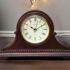 Mantle Clock on Fireplace Adds a Cozy Touch