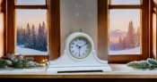 Light Color Mantel Clock