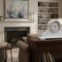 Timeless Living Room Decor with a Grandfather Wall Clock