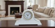 Modern Mantel Clocks to Refresh Your Living Room Décor
