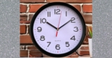 Silver Wall Clocks